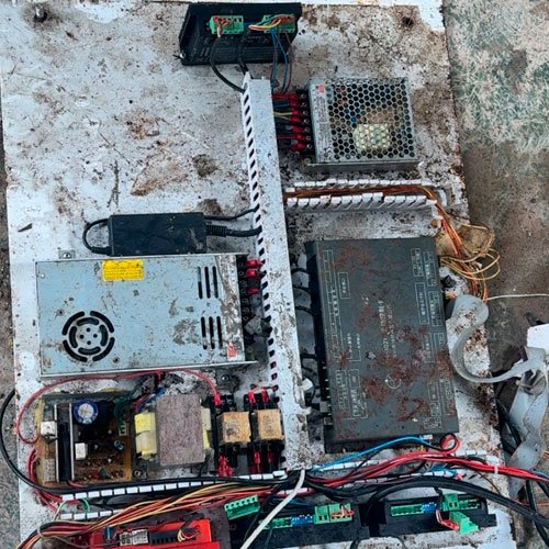 SMPS and power electronics sorted for recovery